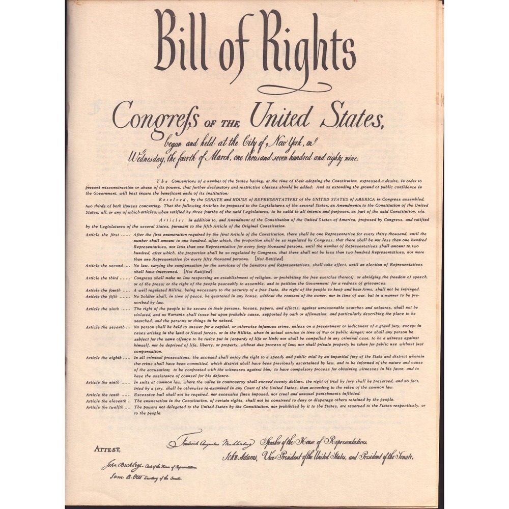 Freedoms Foundation The Freedom Collection American Historical Documents VG - Picture 5 of 7